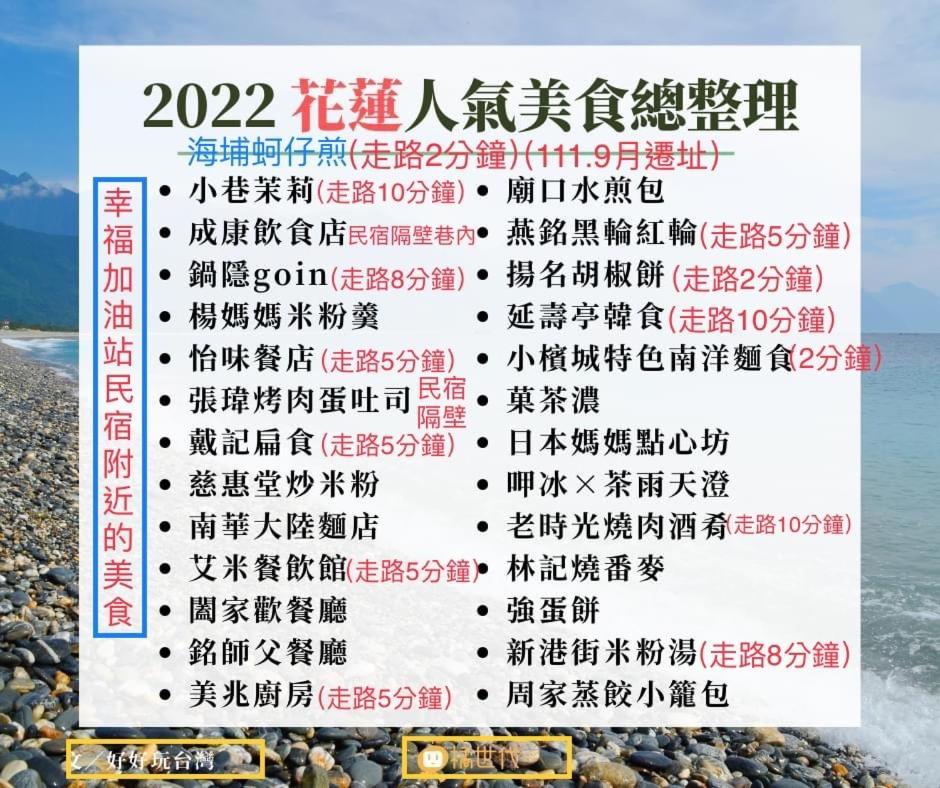 幸福加油站電梯民宿 -近東大門夜市 Hualien Dış mekan fotoğraf